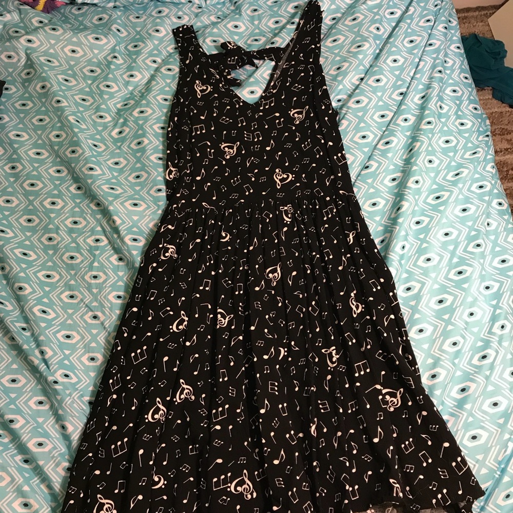 music note dress